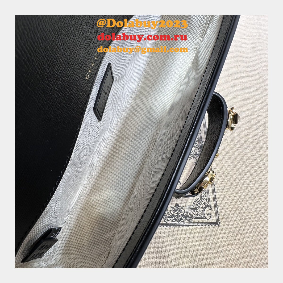 replica G*u*i horsebit 1955 shoulder chain 735178 designer bag