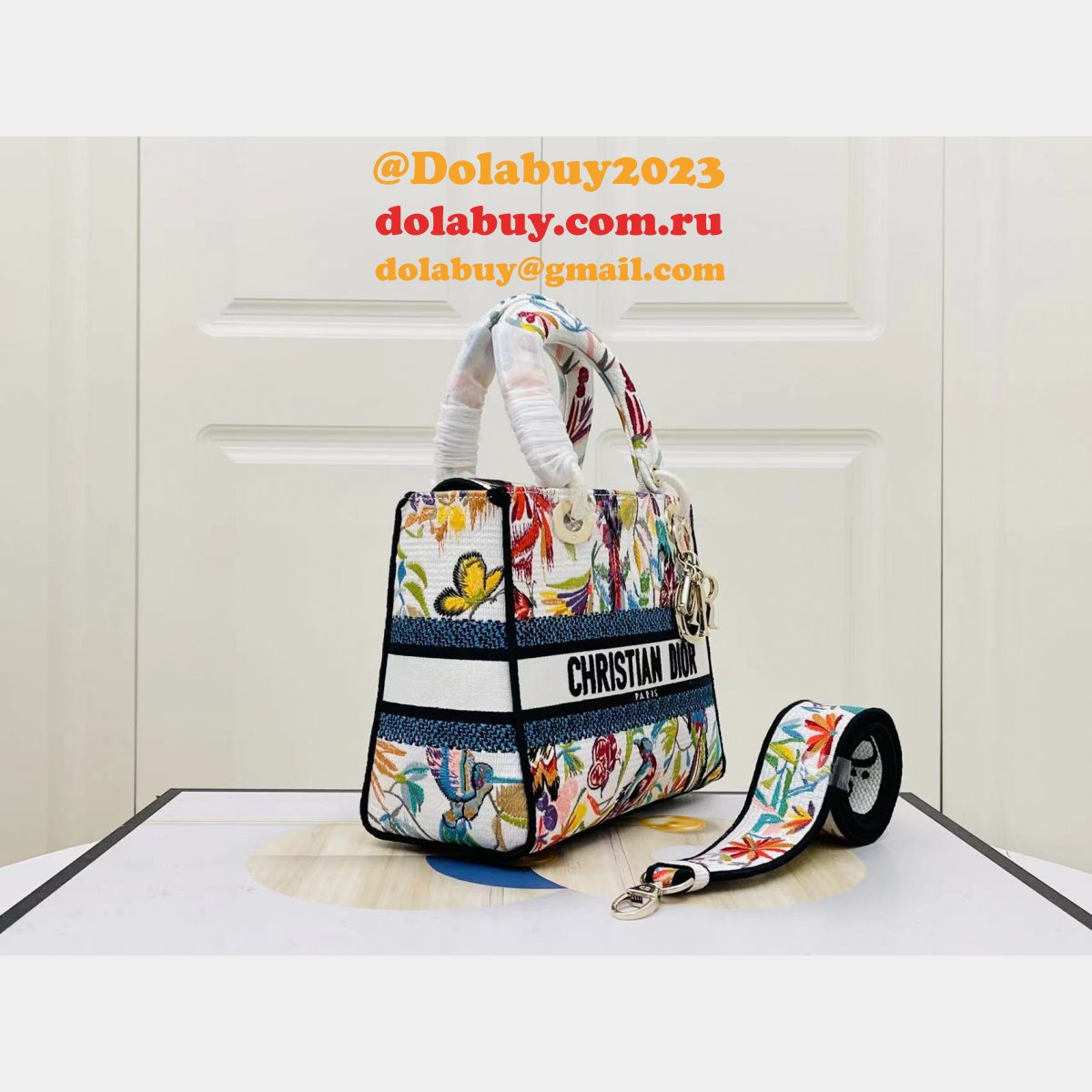 Top Quality DIOR D-Lite 24CM WOMEN BAG 2024