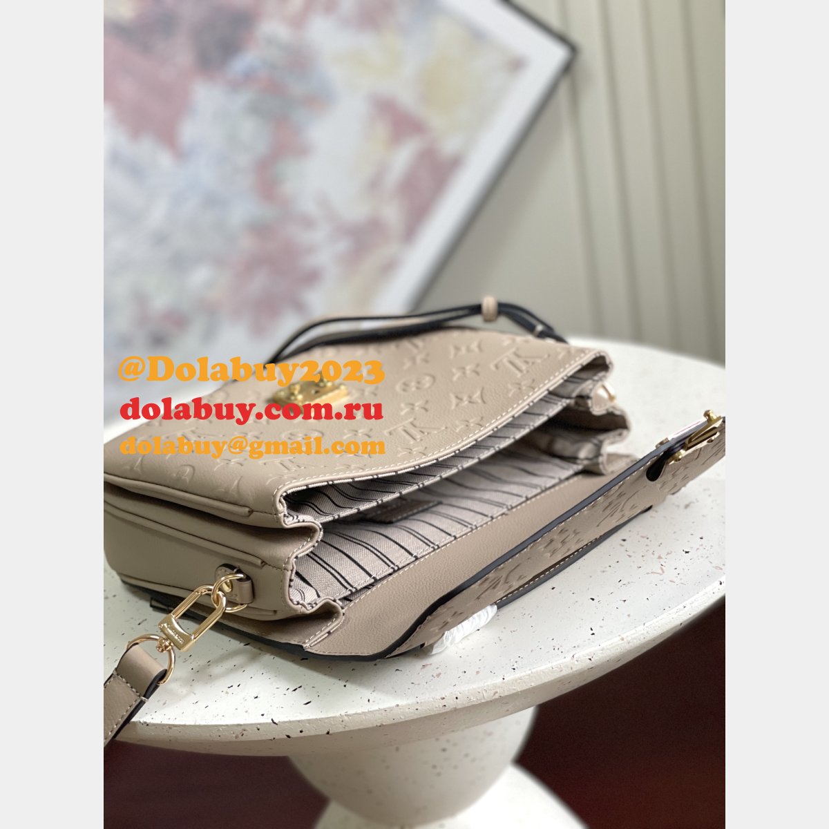 AAA+ Louis Vuitton Pochette Métis Monogram M41487 Marron