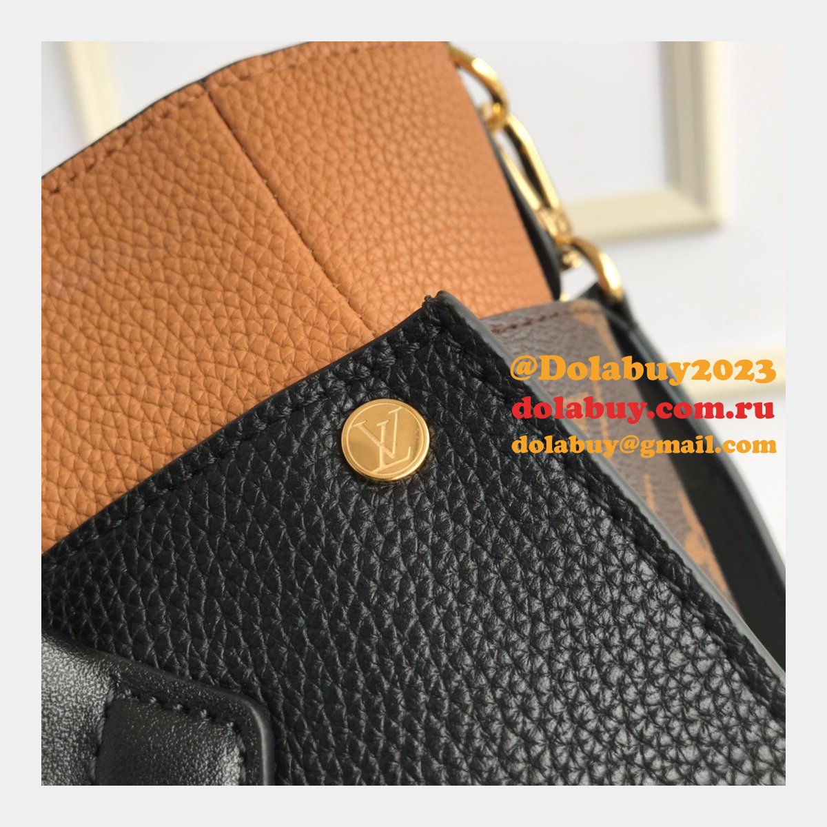 Cheap M53823 Louis Vuitton On My Side High End Leathers