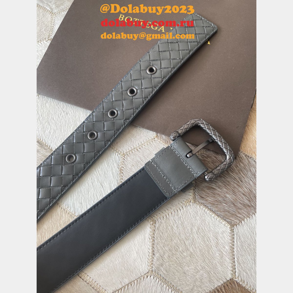 Duplicate Fashion BOTTEGA VENETA REPLICA BELT 40MM