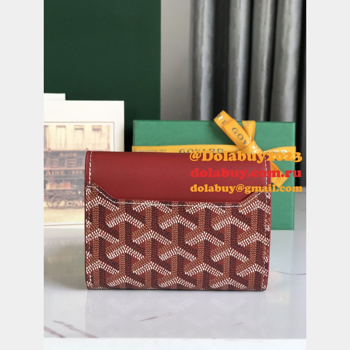 Top Quality Goyardine  Saint-Gabriel wallet