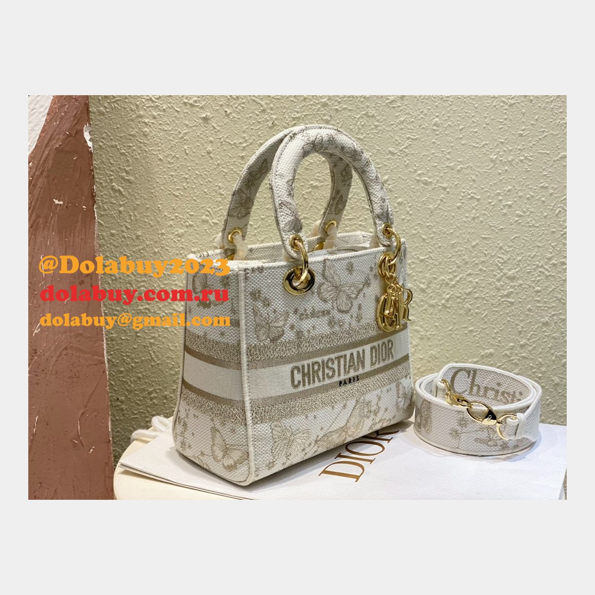 Lady Dior Christian Designer 24cm Bags Replica Best Quality