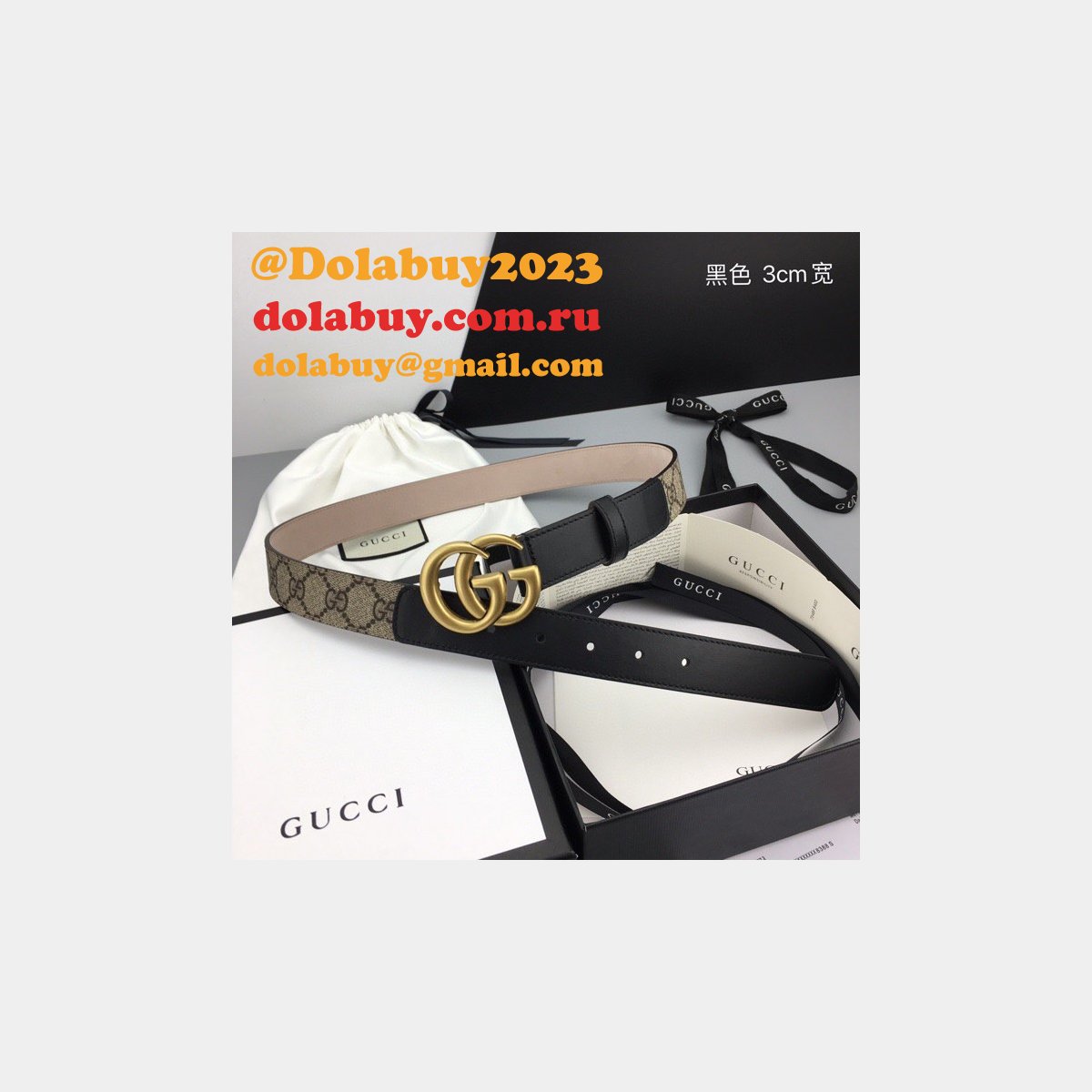 Replica Luxury Gucci 3.0CM Designer Belts Online Store