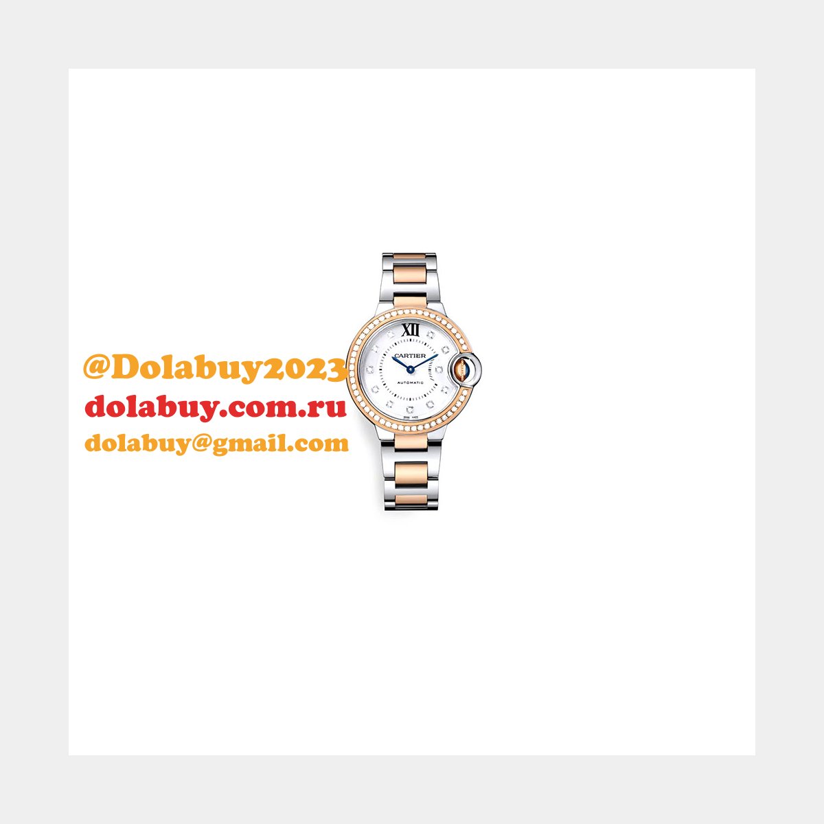 Cartier 33mm Ballon Bleu de Cartier watch