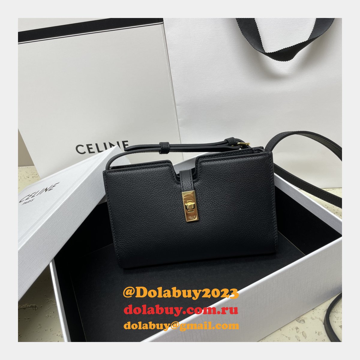 Unparalleled Quality Celine 100443 Replica AAA Purse