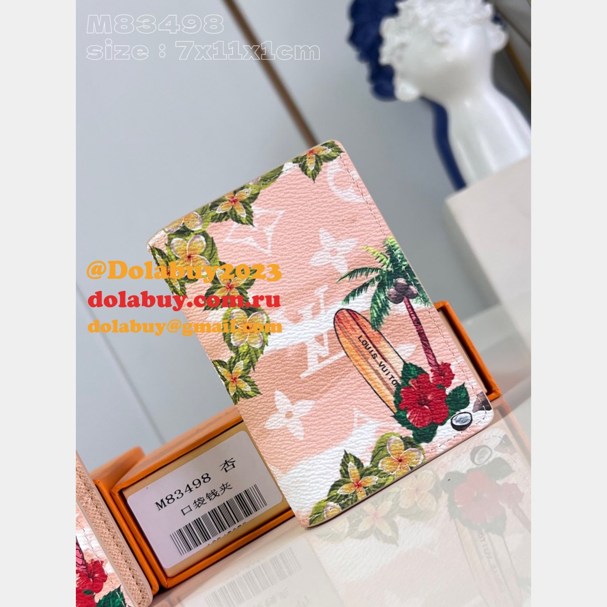 Pocket Organizer Monogram M83498 Louis Vuitton Replicas Men