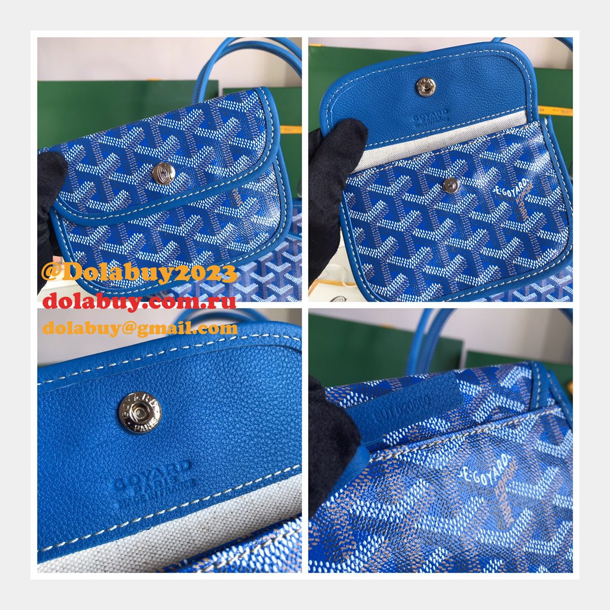 Shop High Quality Replica Saint Louis 020660 Goyard Handbag