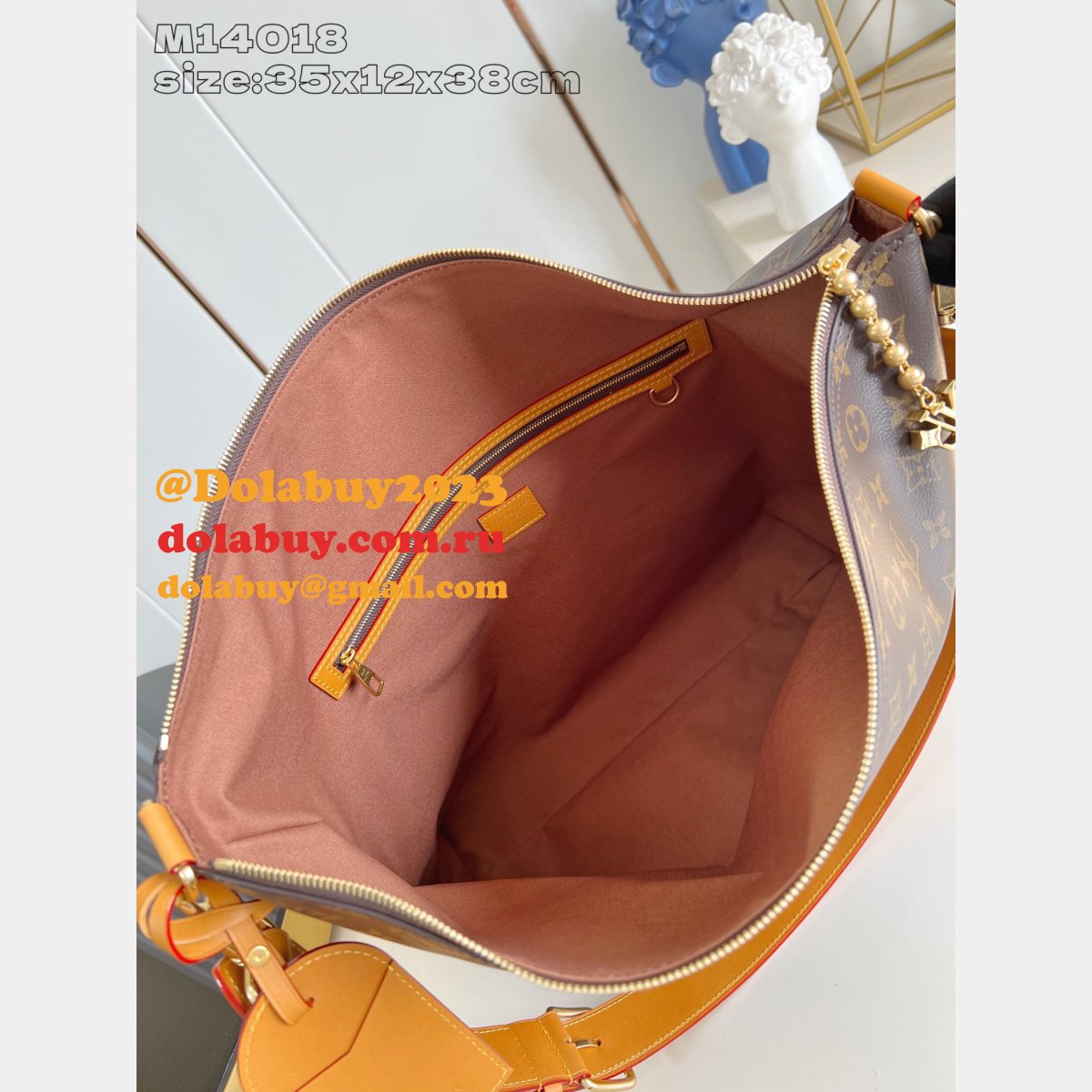 Louis Vuitton Knockoff M14018 Vagabond Hobo G69 Newness Bag