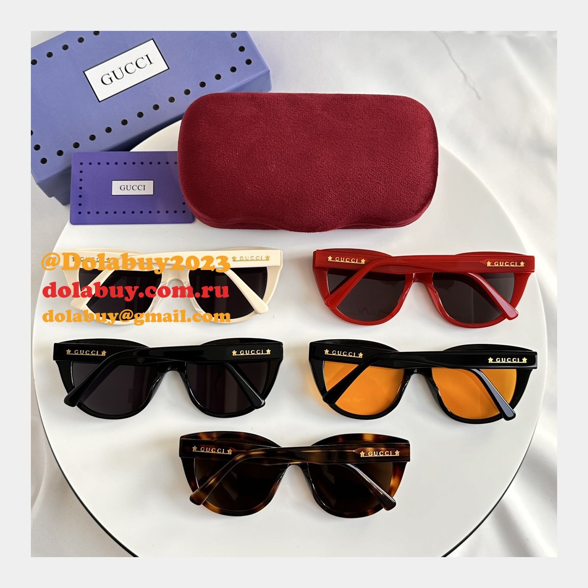 Buy Wholesale Replica Gucci GG1625S/1588S/3851 Designer Sunglasses