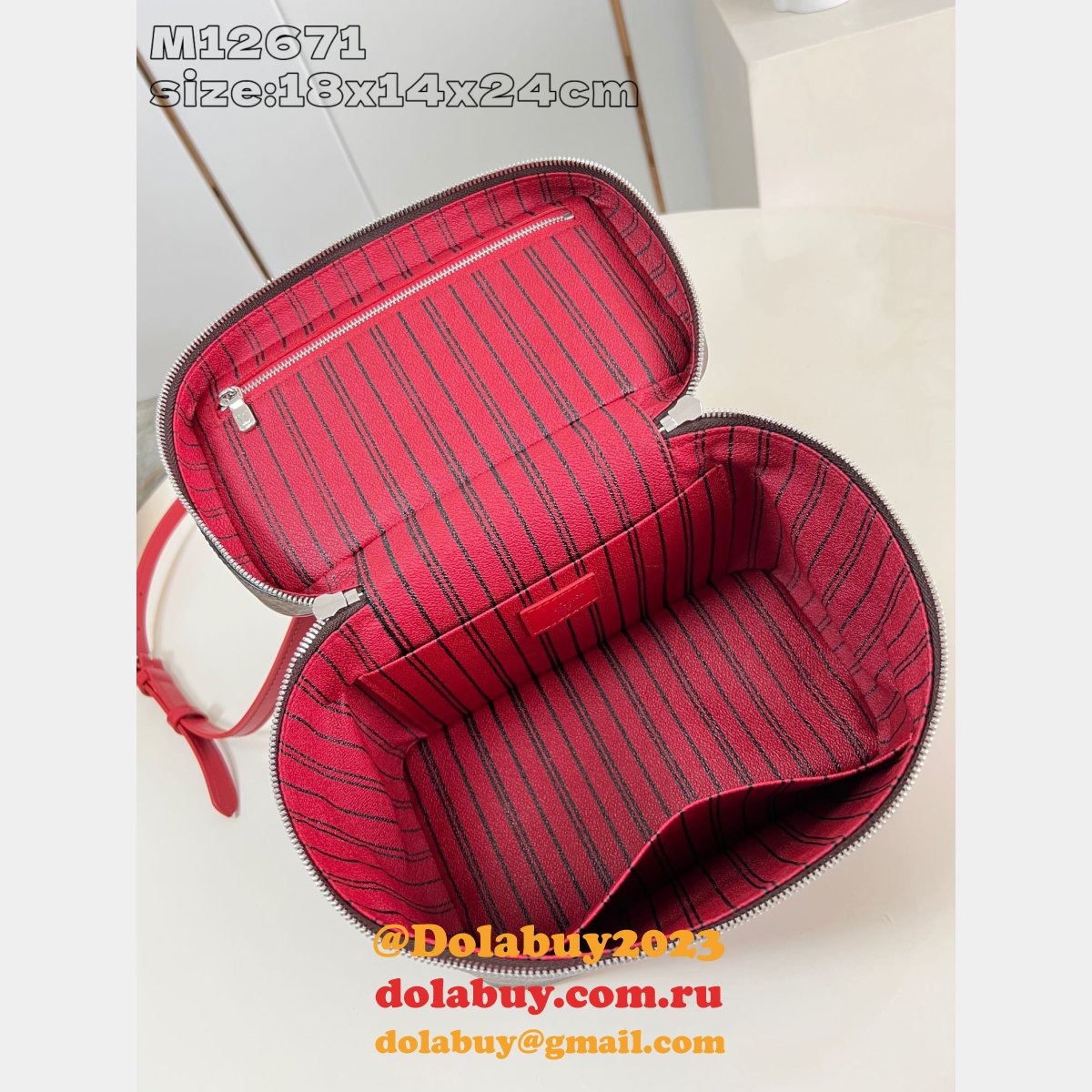 Replicas Louis Vuitton Nice Macassar M12667/M12668/M12671 Bag