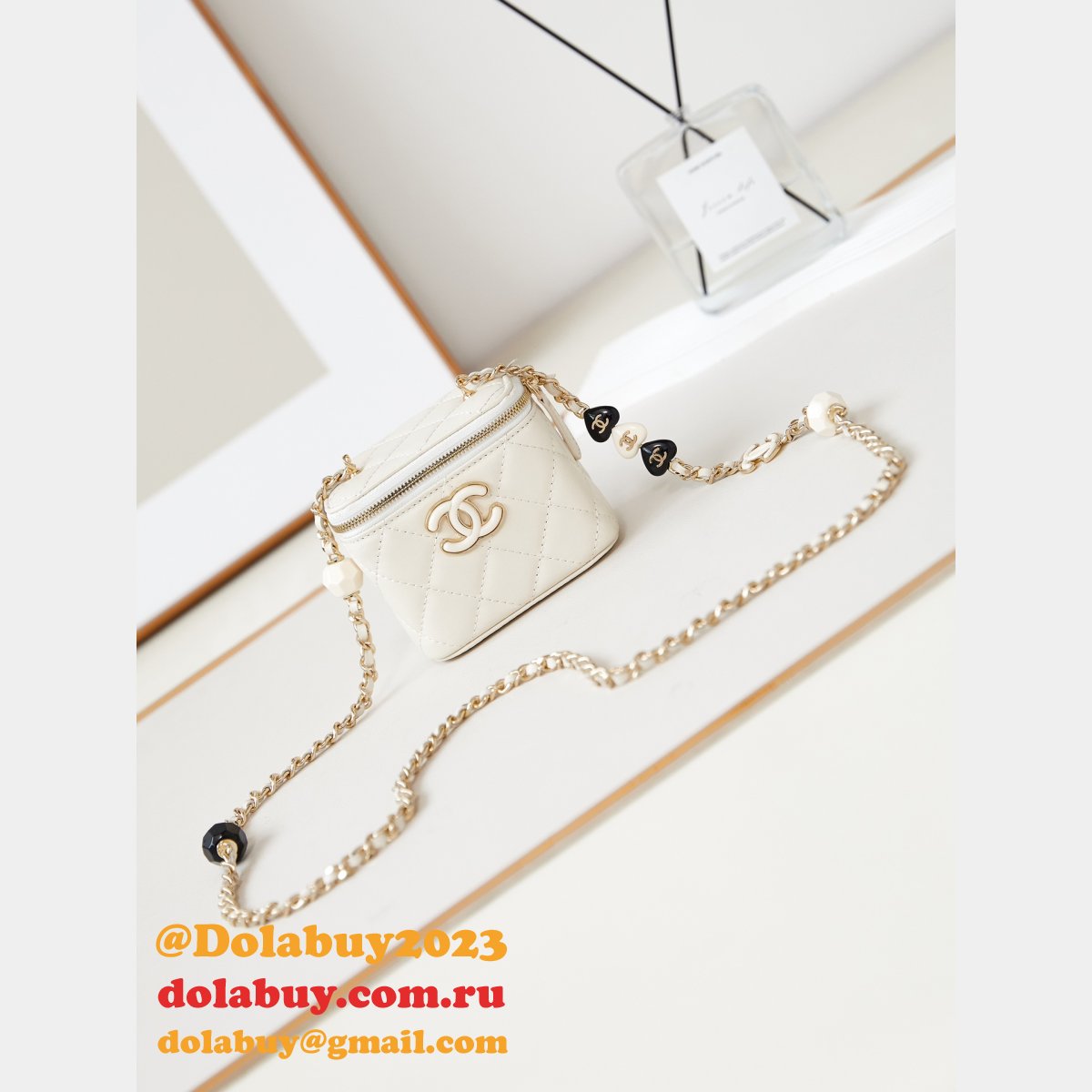 Replica Designer Enamel Love Makeup Lipstick Box AP3230 Bag