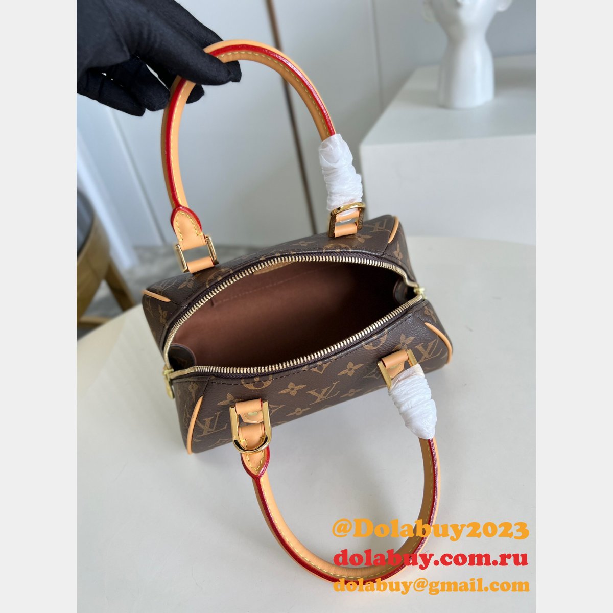 2022 Louis Vuitton Replica New Ribera M50202 Boston Bag