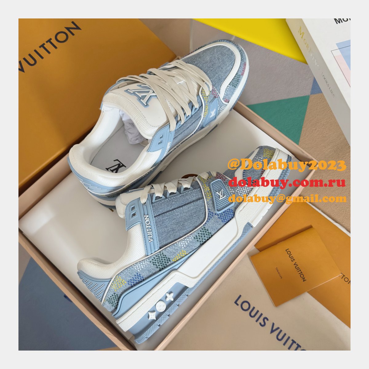 Fashion LV Trainer Sneaker 2025