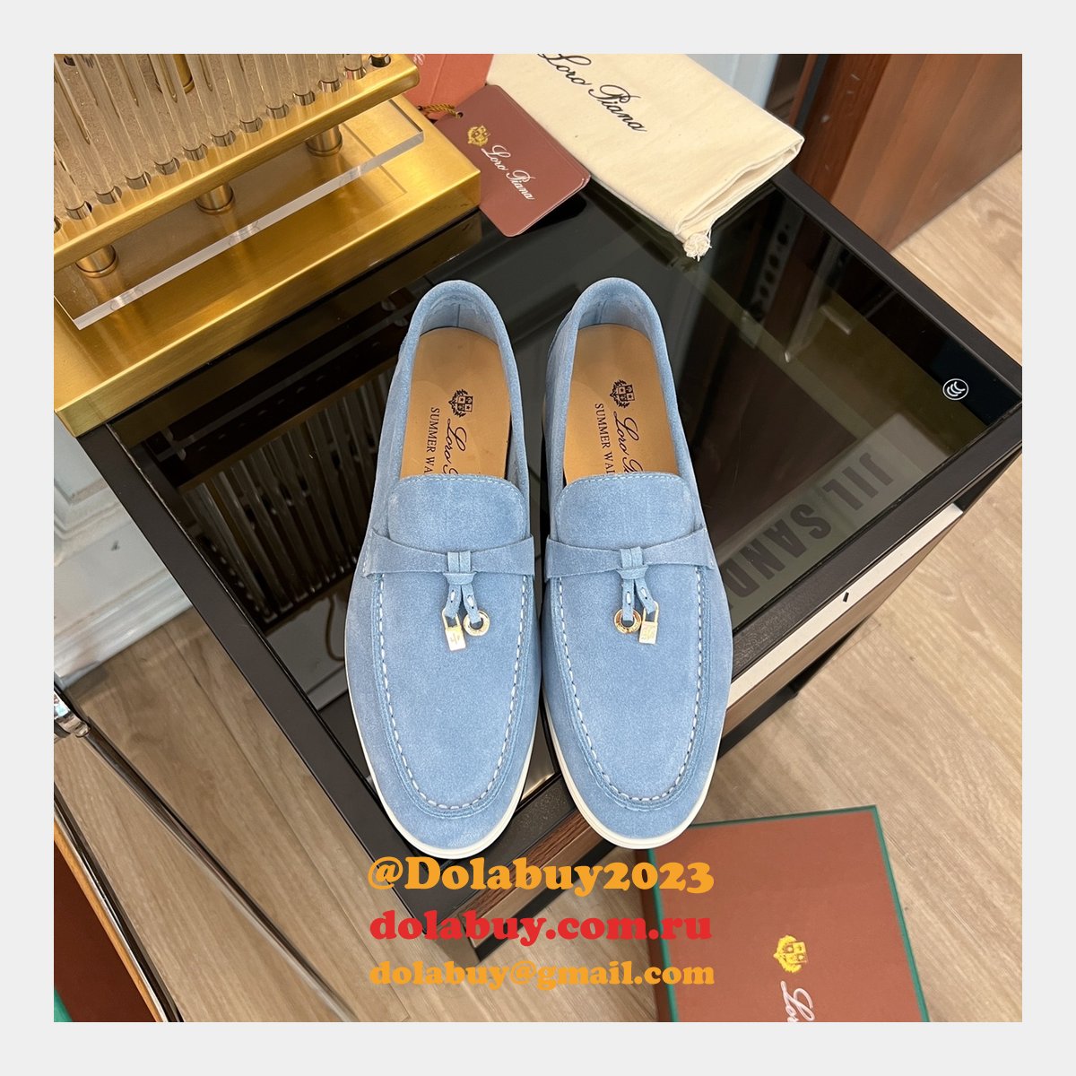 First Copy Loro Piana Replica 2023 Retro Casual Shoes