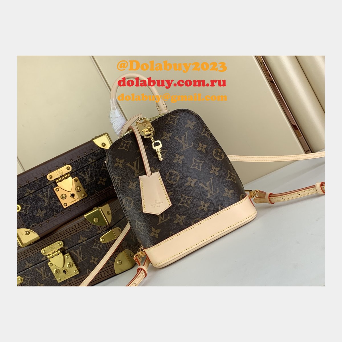 Alma Backpack Monogram M47132 Perfect High Louis Vuitton Bag