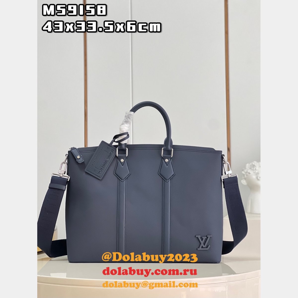 Cheap Wholesale Replicas Louis Vuitton M59158 Lock It Tote LV Aerogram