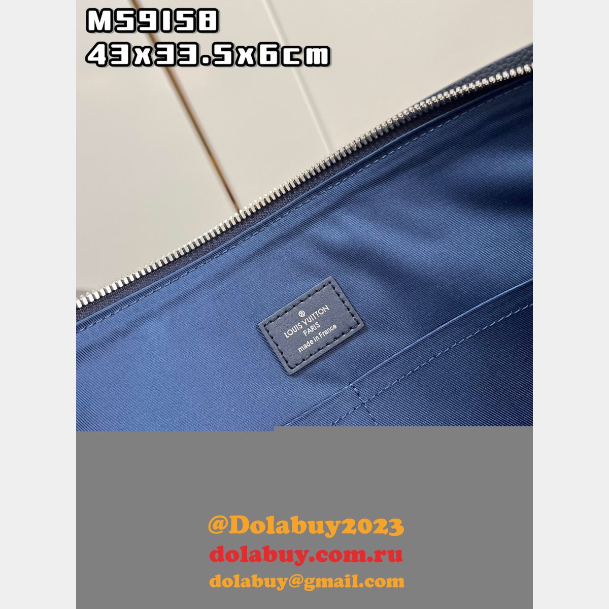 Cheap Wholesale Replicas Louis Vuitton M59158 Lock It Tote LV Aerogram