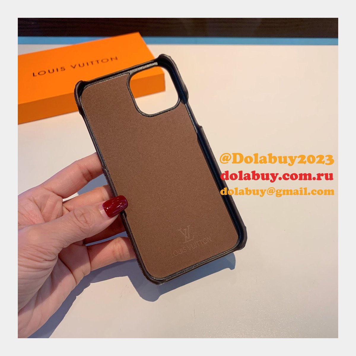 Custom Fake Louis Vuitton IPhone Cases