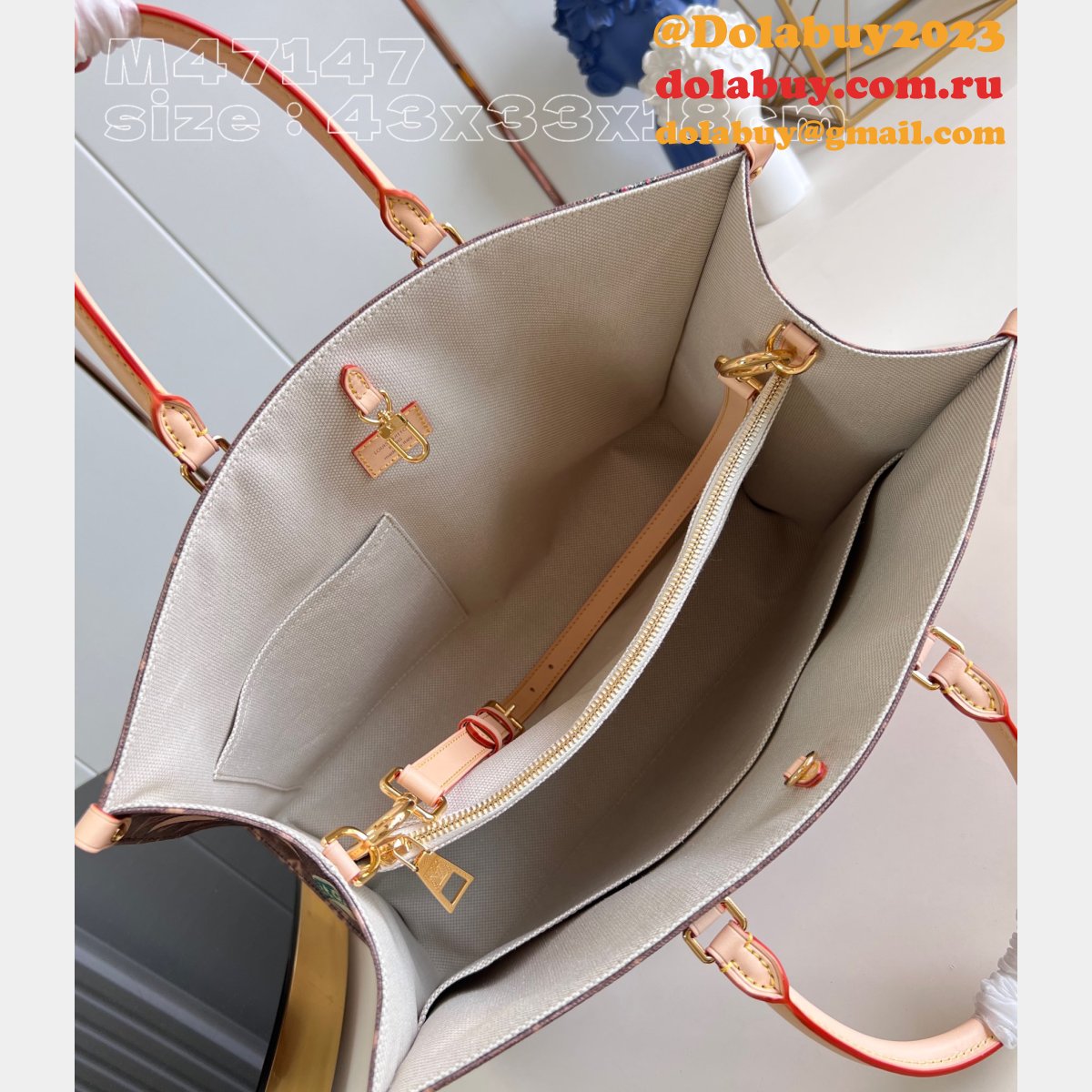 Perfect Dolabuy OnTheGo Voyage Louis Vuitton M47147 Knockoff Bag