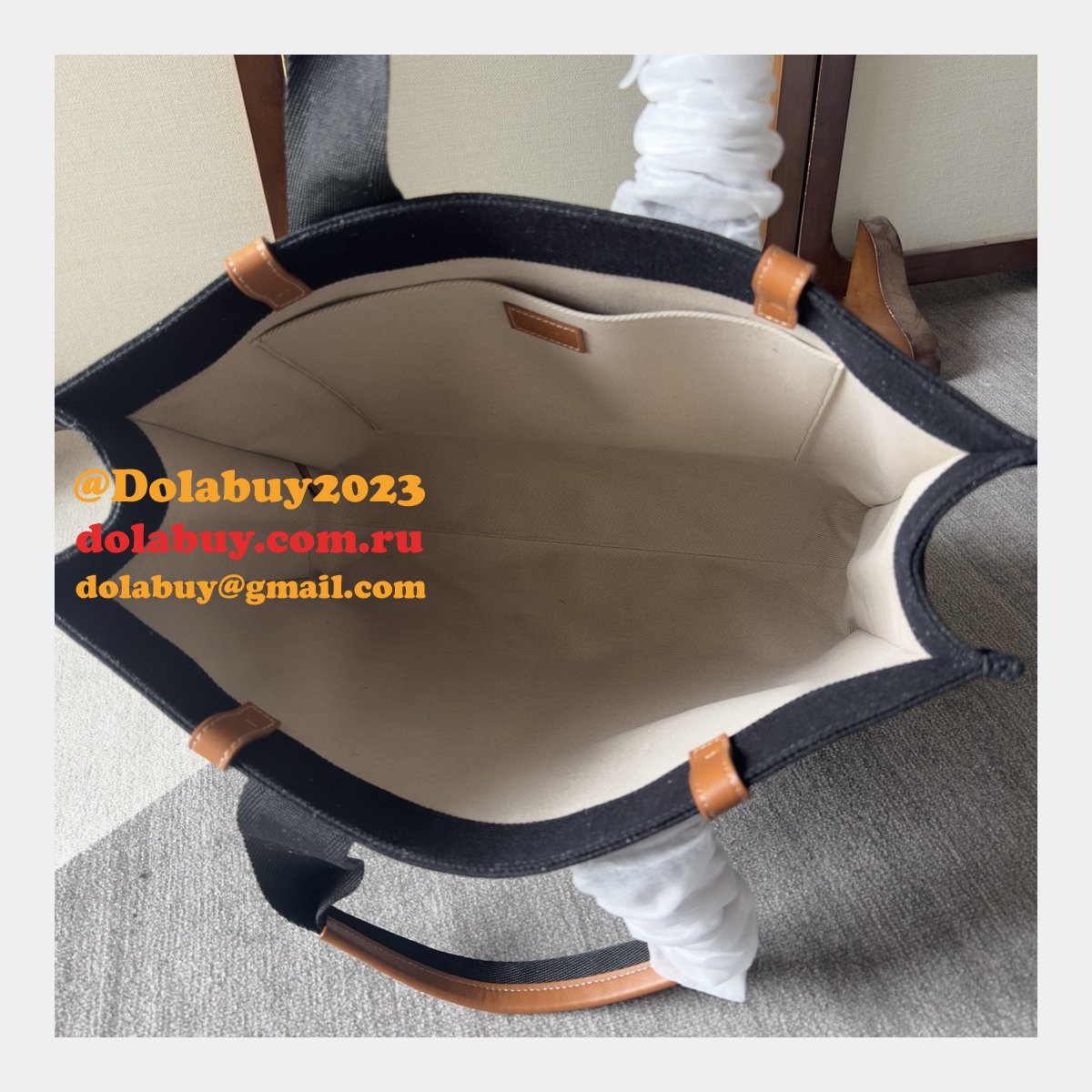 High Quality Chloe Woody Handbag Wholesale online Black