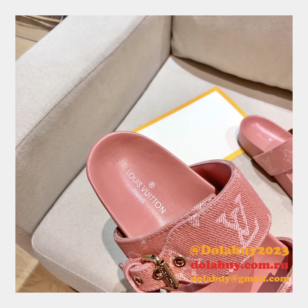 Louis Vuitton replica slippers shoes Every Designer