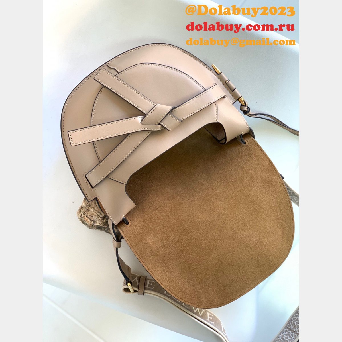UK 7 Star LOEWE GATE Top Quality AAA+ HADNBAG 25MM