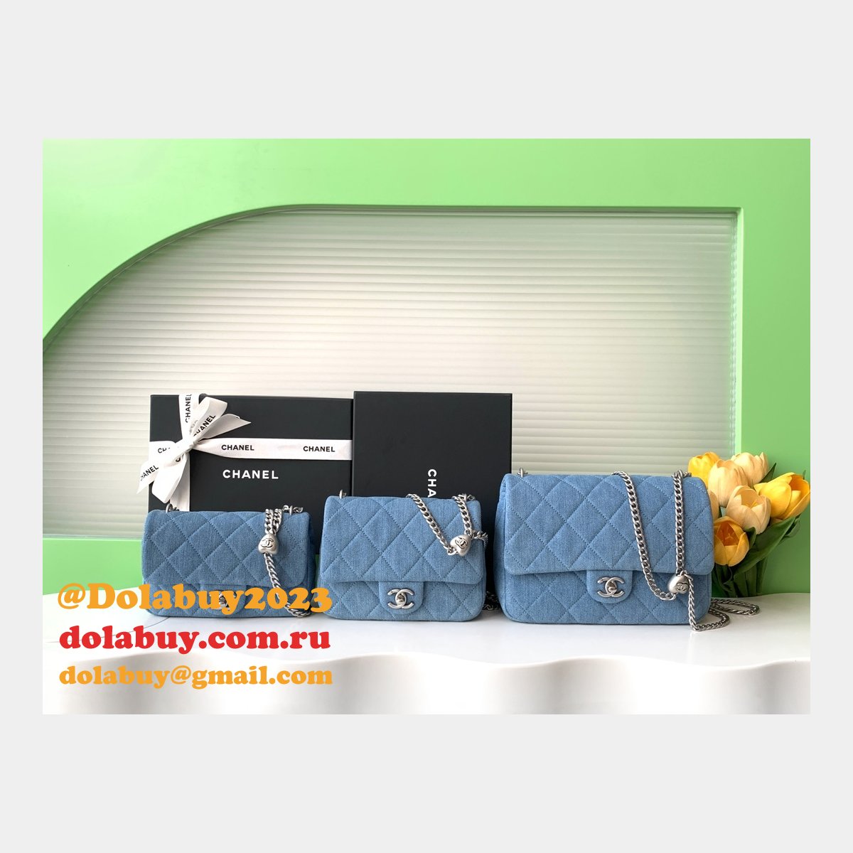Top Quality Best Replicas Flap Danim AS1787 Luxury Bag