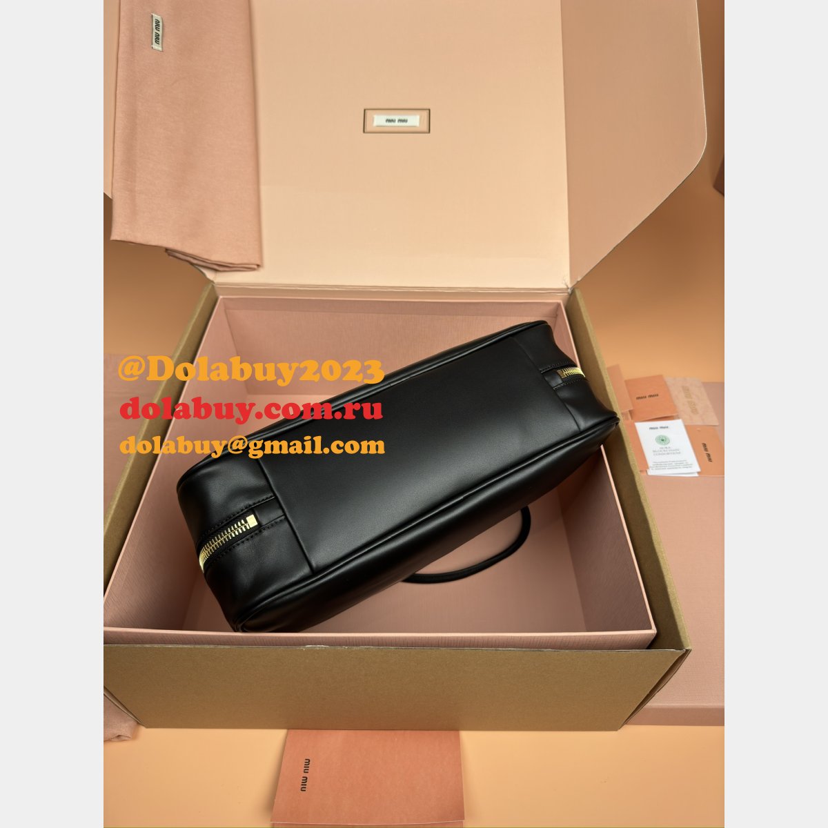 Designer MIU MIU Beau Shoulder Bag 5BB117