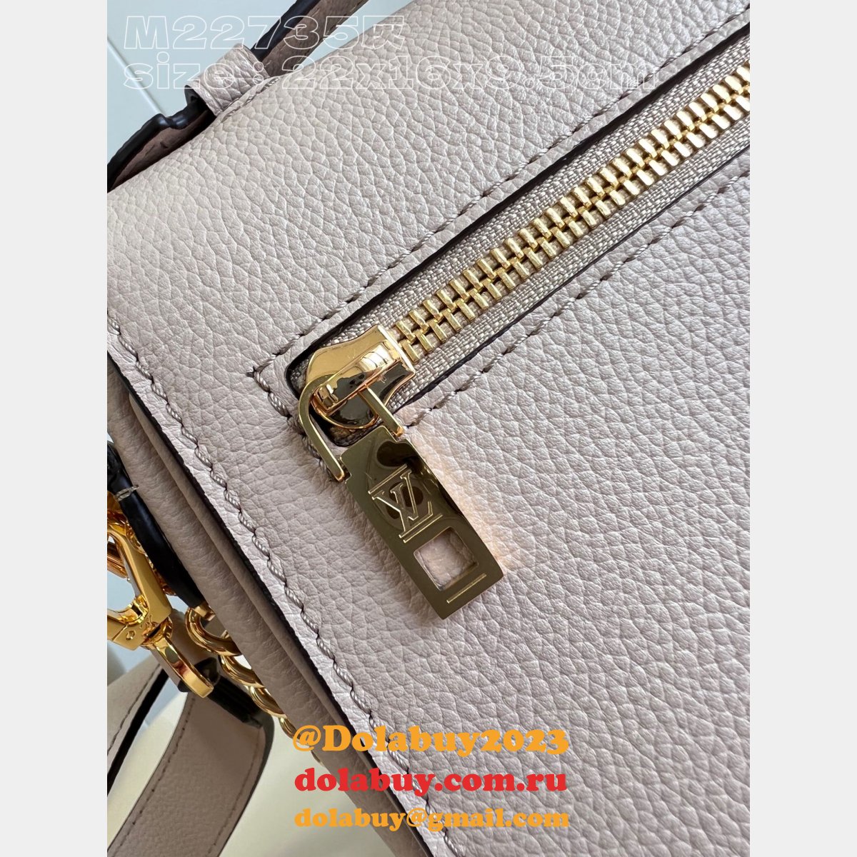 Luxuryin Focuses Oxford Lockme Louis Vuitton Replica M22735 Bag