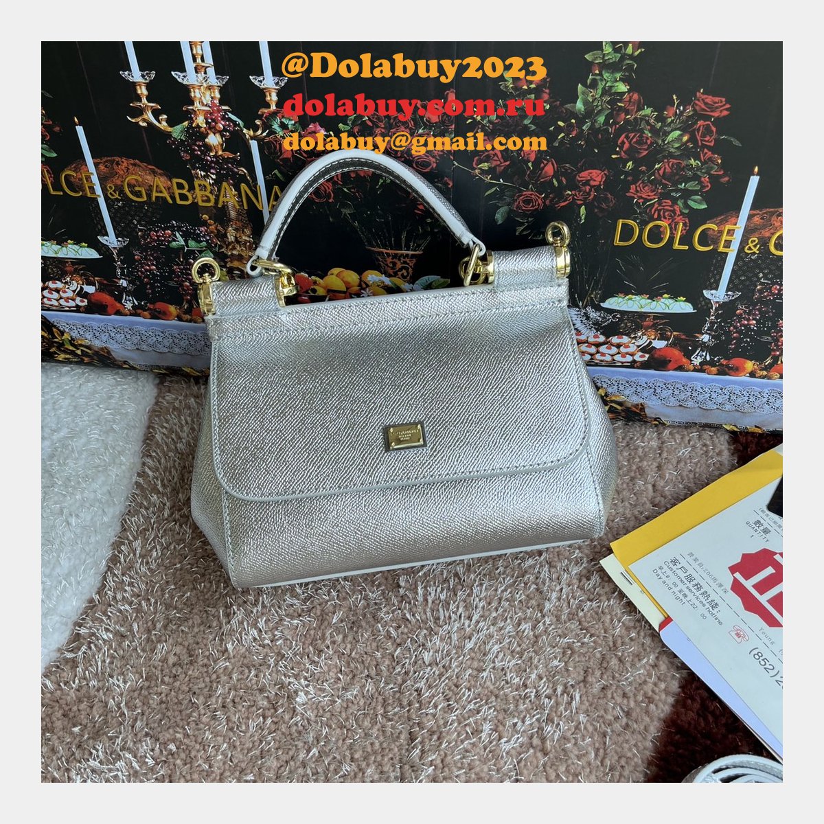 Dolce & Gabbana High Quality Replica 4135 Sicily Bag