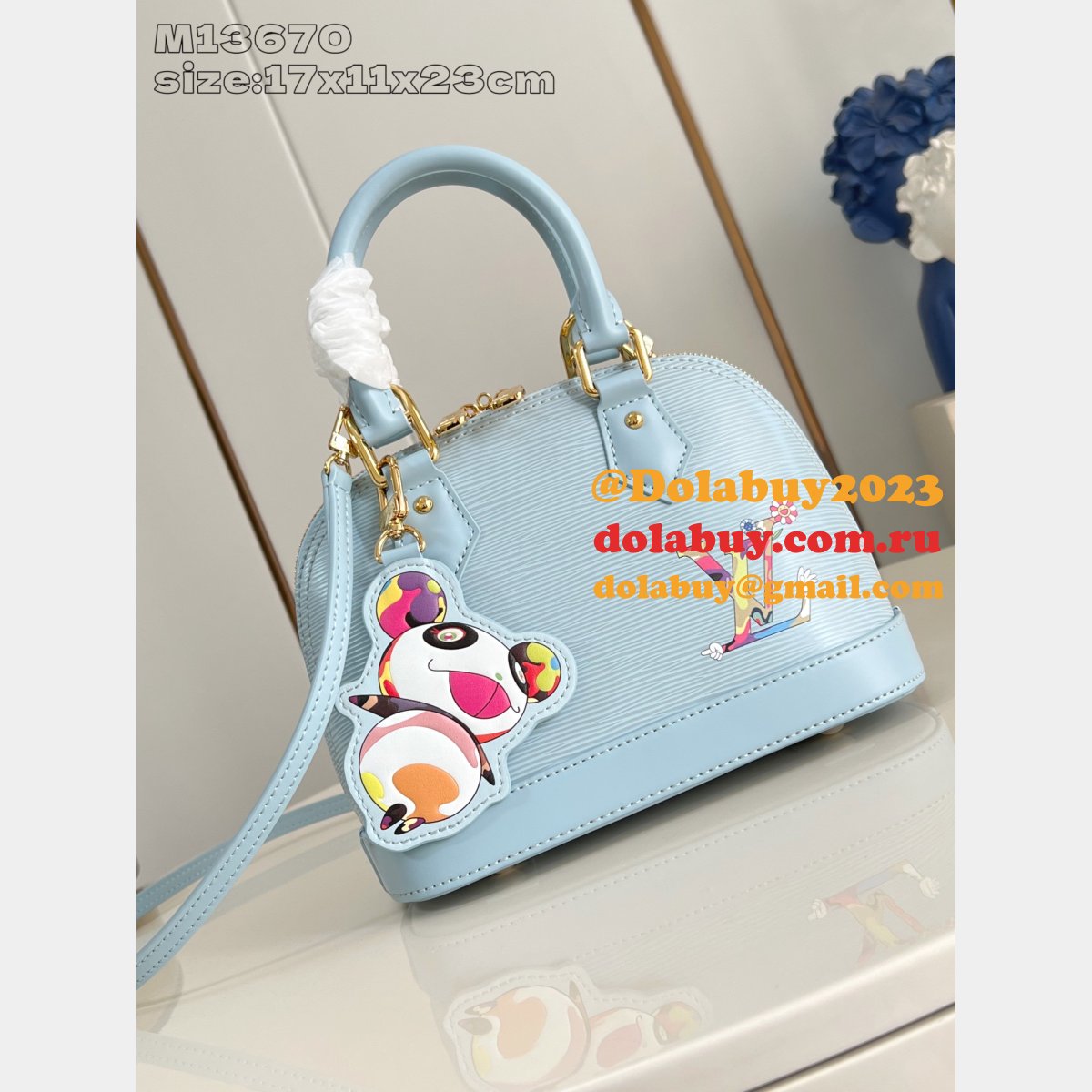 Louis Vuitton Inspired LV x TM Alma BB Epi M13670/M14197 Women Bags