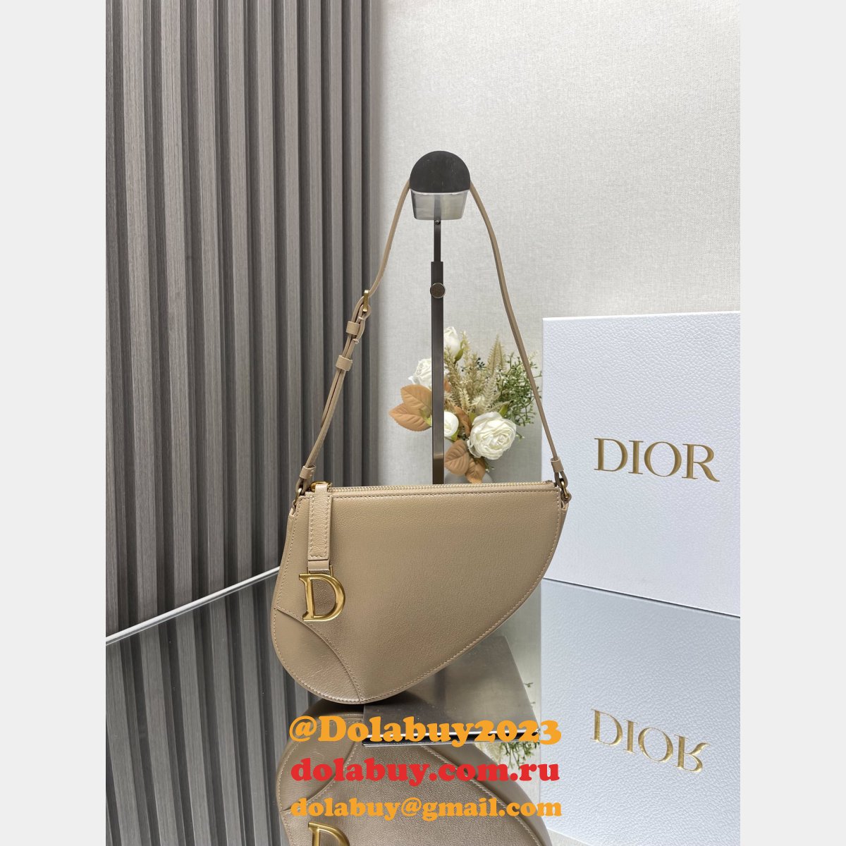 Luxury DIOR NEW SADDLE DESIGNER HANDBAG