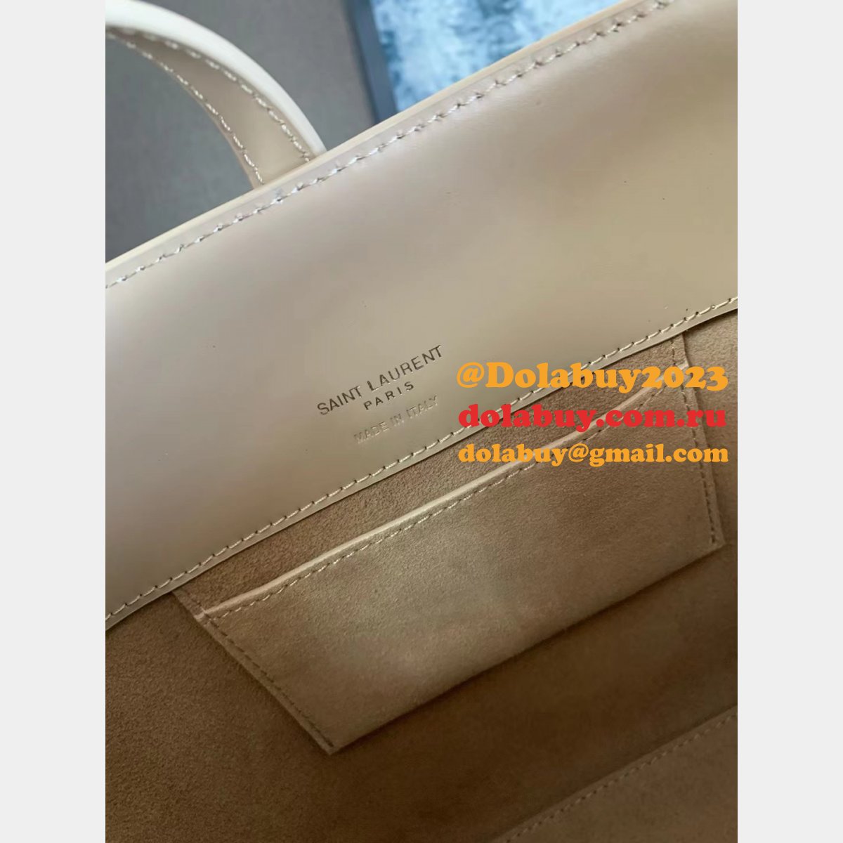 YSL Replicas LE 37 Inspired In Shiny 749036 Luxury Saint Laurent Bag