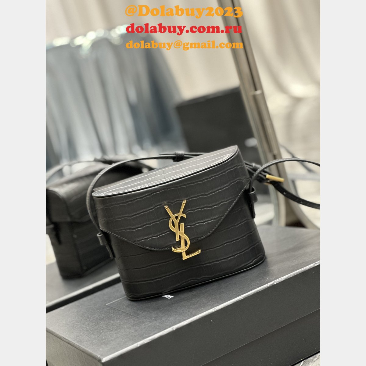 YSL Designer Replica 710080 High Quality Paris June Boite Bag